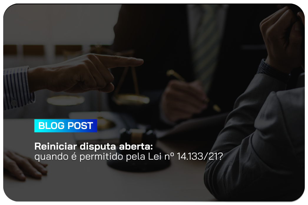 reiniciar disputa aberta