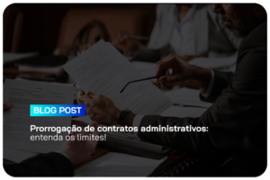 prorrogação de contratos administrativos