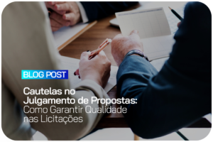 Imagem ilustrativa do julgamento de propostas em licitações, com análise de documentos para garantir qualidade e conformidade.